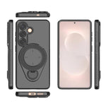 Custodia con anello di supporto e protezione schermo per Samsung Galaxy S26+