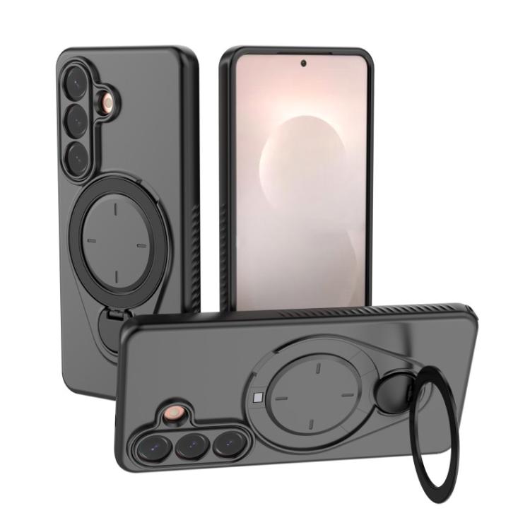 Custodia con anello di supporto e protezione schermo per Samsung Galaxy S26+