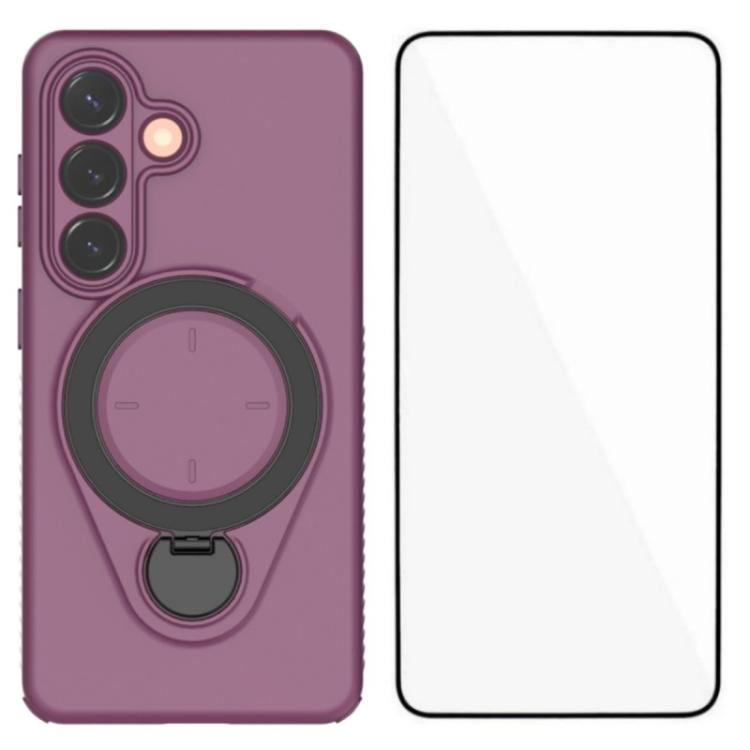 Custodia con anello di supporto e protezione schermo per Samsung Galaxy S26+