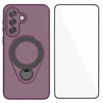 Custodia con anello di supporto e protezione schermo per Samsung Galaxy S26+