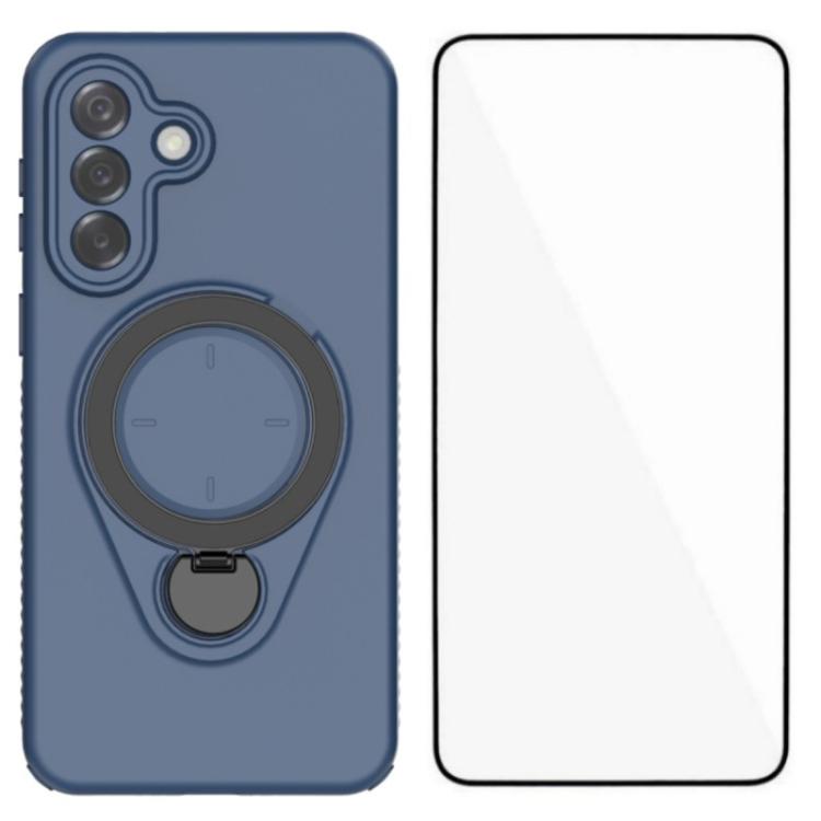 Custodia con anello di supporto e protezione schermo per Samsung Galaxy S26+