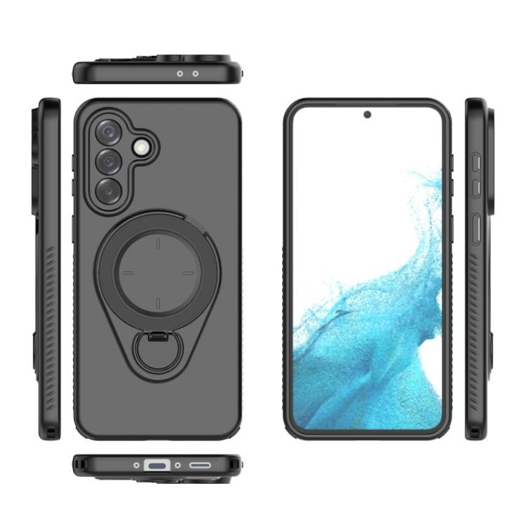 Custodia con anello di supporto e protezione schermo per Samsung Galaxy A37 5G