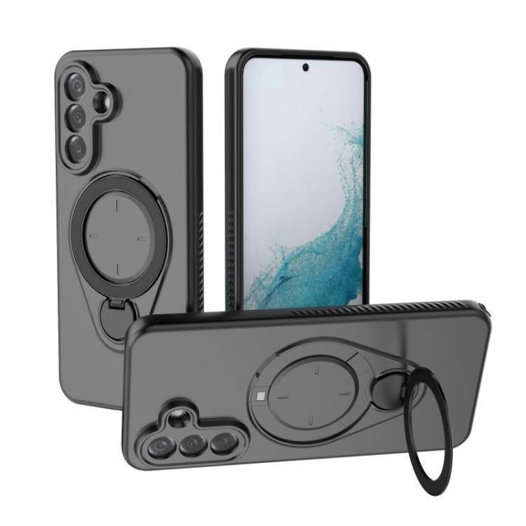 Custodia con anello di supporto e protezione schermo per Samsung Galaxy A37 5G