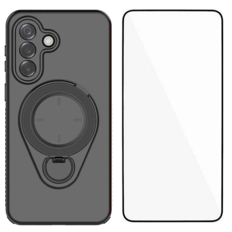 Custodia con anello di supporto e protezione schermo per Samsung Galaxy A37 5G