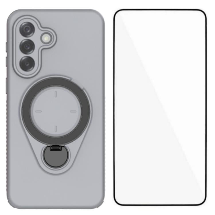 Custodia con anello di supporto e protezione schermo per Samsung Galaxy A37 5G