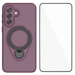 Custodia con anello di supporto e protezione schermo per Samsung Galaxy A37 5G