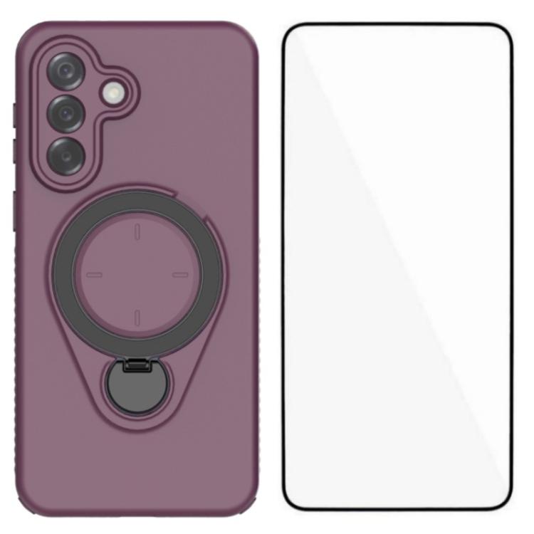 Custodia con anello di supporto e protezione schermo per Samsung Galaxy A37 5G