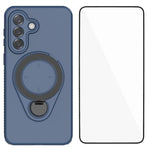 Custodia con anello di supporto e protezione schermo per Samsung Galaxy A37 5G