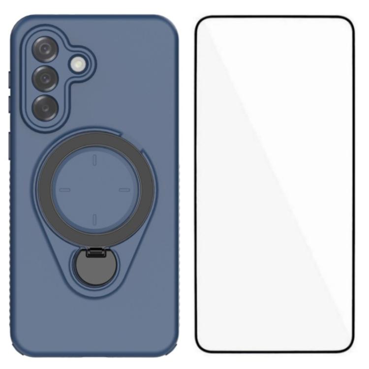 Custodia con anello di supporto e protezione schermo per Samsung Galaxy A37 5G