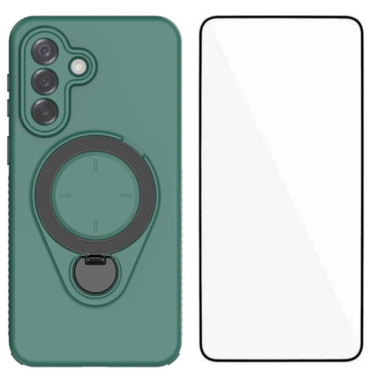 Custodia con anello di supporto e protezione schermo per Samsung Galaxy A37 5G