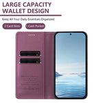 Custodia portafoglio magnetica in ecopelle per iPhone 14 Pro Max