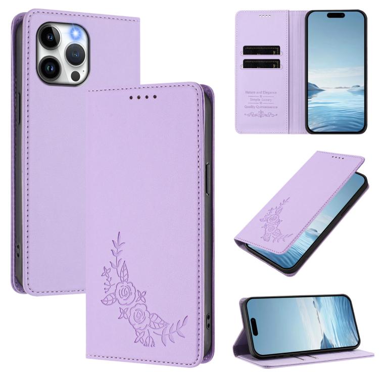 Custodia portafoglio magnetica in ecopelle per iPhone 14 Pro Max