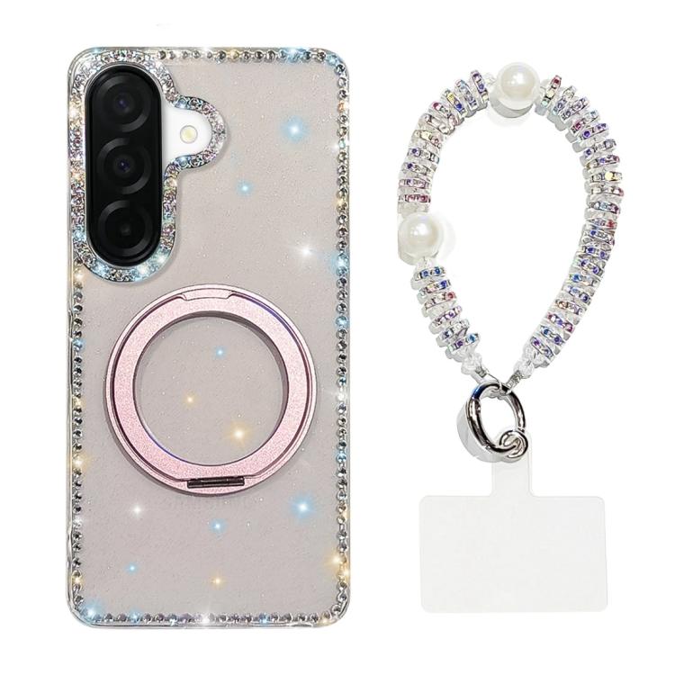 Custodia Diamond IMD con supporto magnetico per Samsung Galaxy A07 4G/5G e A17