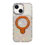Custodia antiurto con strass per iPhone 13