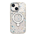 Custodia antiurto con strass per iPhone 13