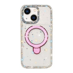 Custodia antiurto con strass per iPhone 13