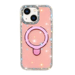 Custodia antiurto con strass per iPhone 13