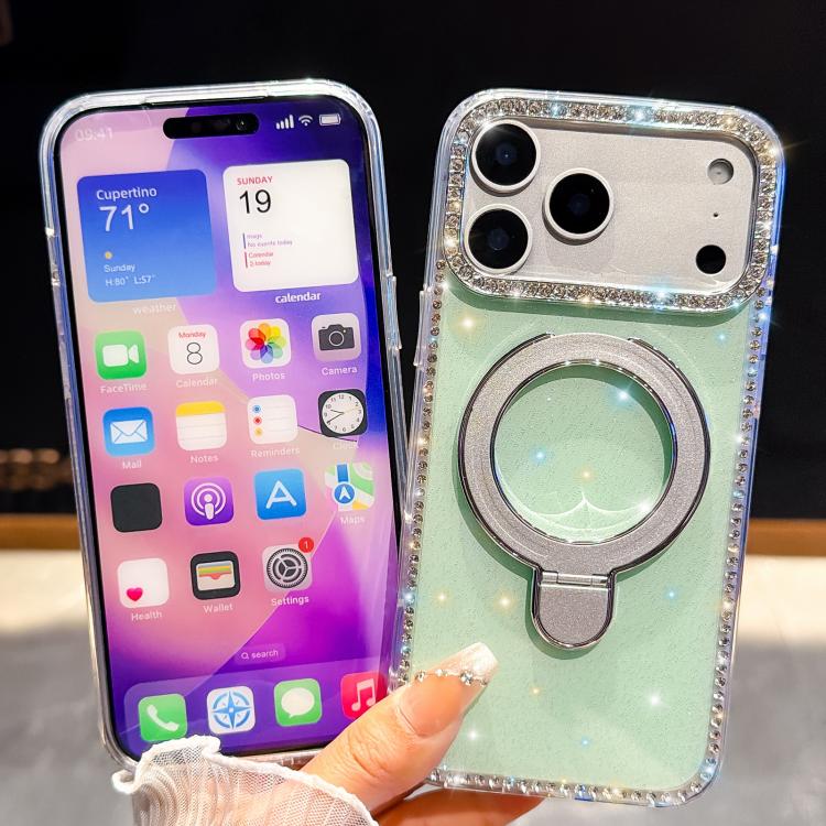 Custodia antiurto con strass per iPhone 13