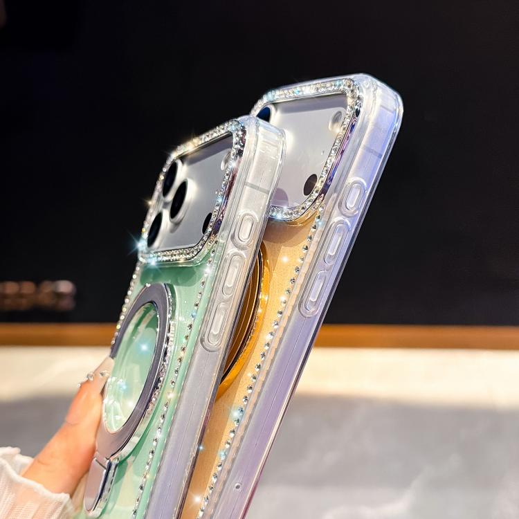 Custodia antiurto con strass per iPhone 13