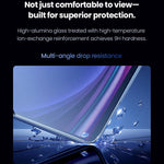 Pellicola vetro temperato antideflagrante 0,2 mm per Samsung Galaxy Tab S9 e S10