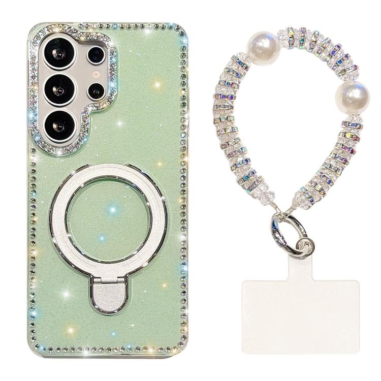 Custodia antiurto con bracciale e supporto magnetico per Samsung Galaxy S24 e
