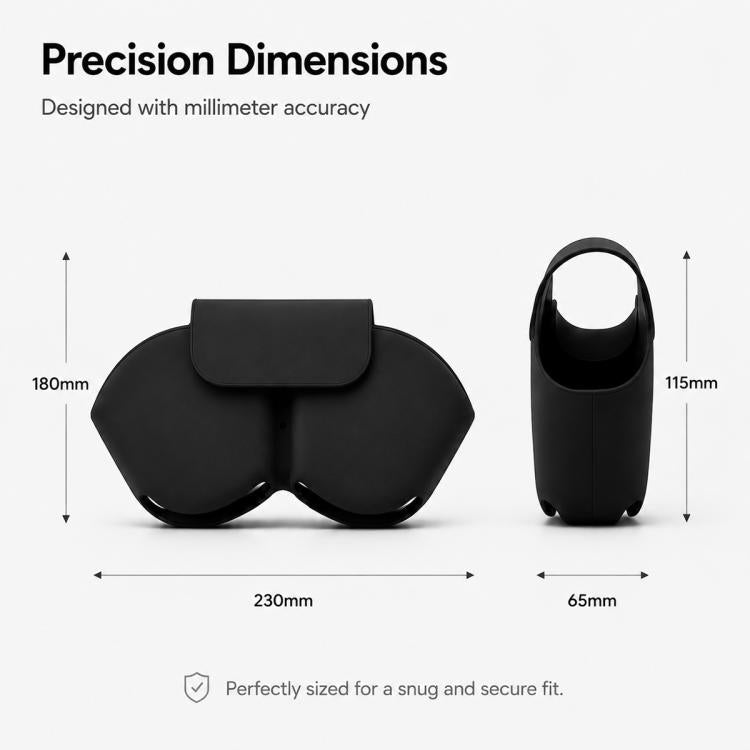Custodia silicone protettiva per Apple AirPods Max e Max 2