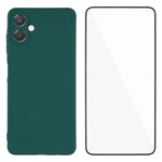 Custodia TPU con vetro temperato per Samsung Galaxy A57 5G e modelli Galaxy