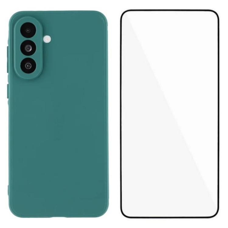 Custodia TPU con vetro temperato per Samsung Galaxy A57 5G e modelli Galaxy