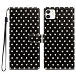 Custodia portafoglio in ecopelle con fibbia magnetica per iPhone