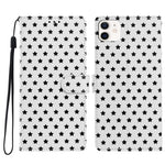 Custodia portafoglio in ecopelle con fibbia magnetica per iPhone