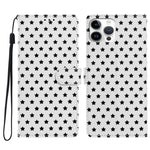 Custodia portafoglio in ecopelle con fibbia magnetica per iPhone