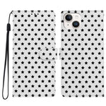 Custodia portafoglio in ecopelle con fibbia magnetica per iPhone