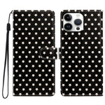 Custodia portafoglio in ecopelle con fibbia magnetica per iPhone
