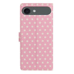 Custodia portafoglio in ecopelle con fibbia magnetica per iPhone