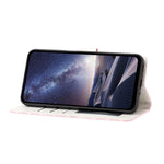 Custodia portafoglio in ecopelle con fibbia magnetica per iPhone