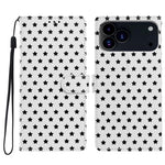 Custodia portafoglio in ecopelle con fibbia magnetica per iPhone