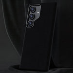 Custodia in pelle microfibra magnetica a copertura totale per Samsung Galaxy S25