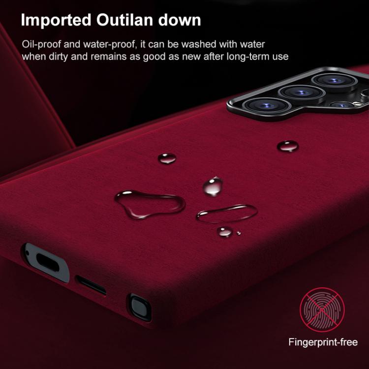Custodia in pelle microfibra magnetica a copertura totale per Samsung Galaxy S25