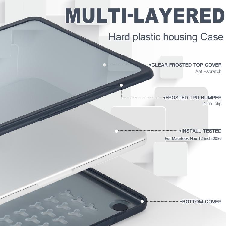 Custodia protettiva traslucida per MacBook Neo 13 2026