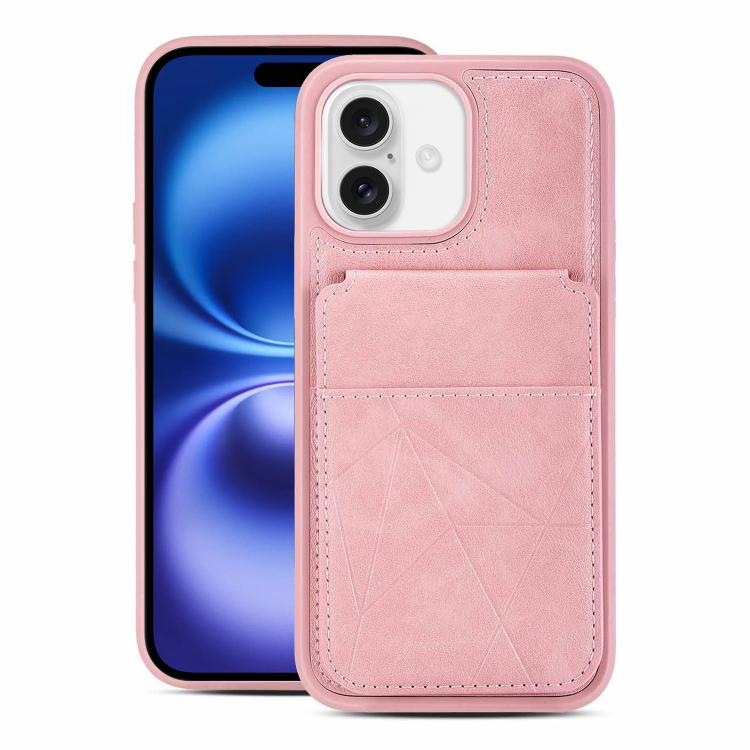 Custodia portafoglio verticale in ecopelle per iPhone 16