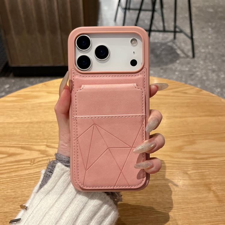 Custodia portafoglio verticale in ecopelle per iPhone 16