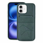 Custodia portafoglio verticale in ecopelle per iPhone 16