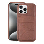 Custodia portafoglio verticale in ecopelle per iPhone 16