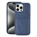 Custodia portafoglio verticale in ecopelle per iPhone 16