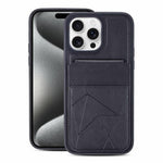 Custodia portafoglio verticale in ecopelle per iPhone 16