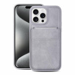 Custodia portafoglio verticale in ecopelle per iPhone 16