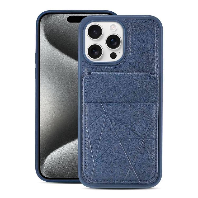 Custodia portafoglio verticale in ecopelle per iPhone 16