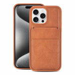 Custodia portafoglio verticale in ecopelle per iPhone 16