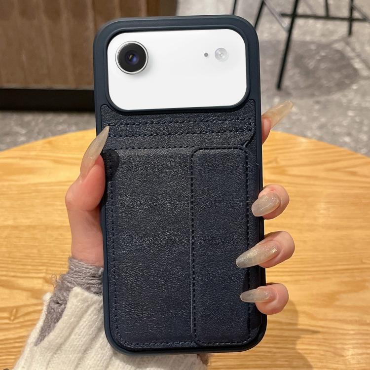 Custodia portafoglio in pelle PU con porta carte per iPhone Air