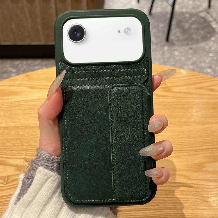 Custodia portafoglio in pelle PU con porta carte per iPhone Air